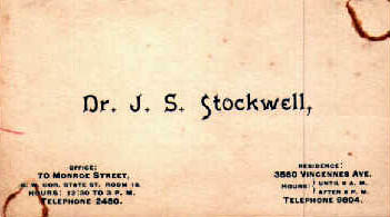 Stockwell business card